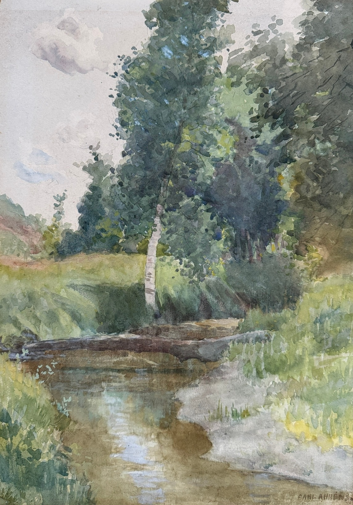 Landscape with Stream